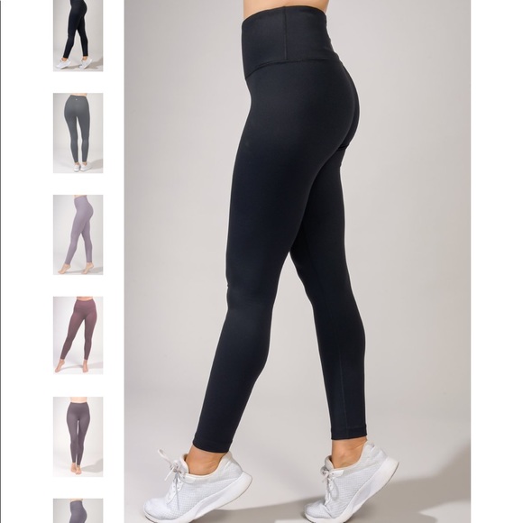 90 Degree By Reflex Pants - 90 degrees by reflex black workout leggings